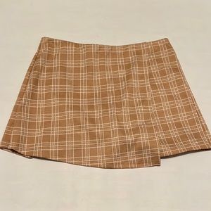 Windsor plaid skort